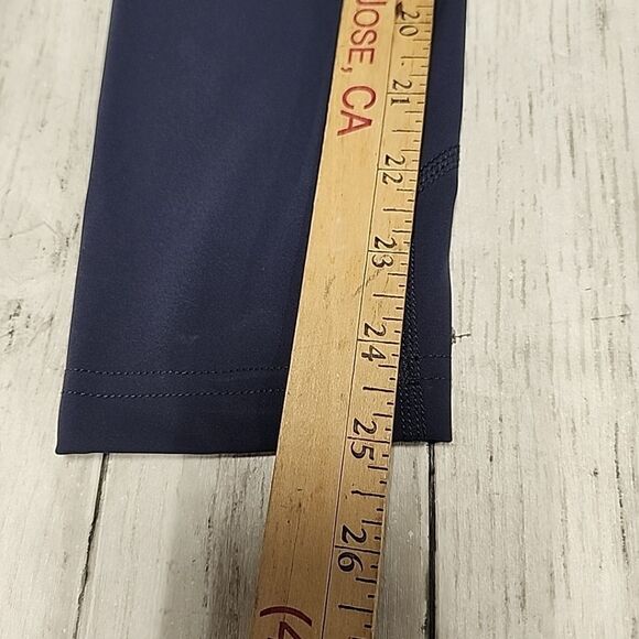 Outdoor Voices Warmup 7/8 Length High Rise Midnight Blue Leggings Size M - Picture 5 of 15